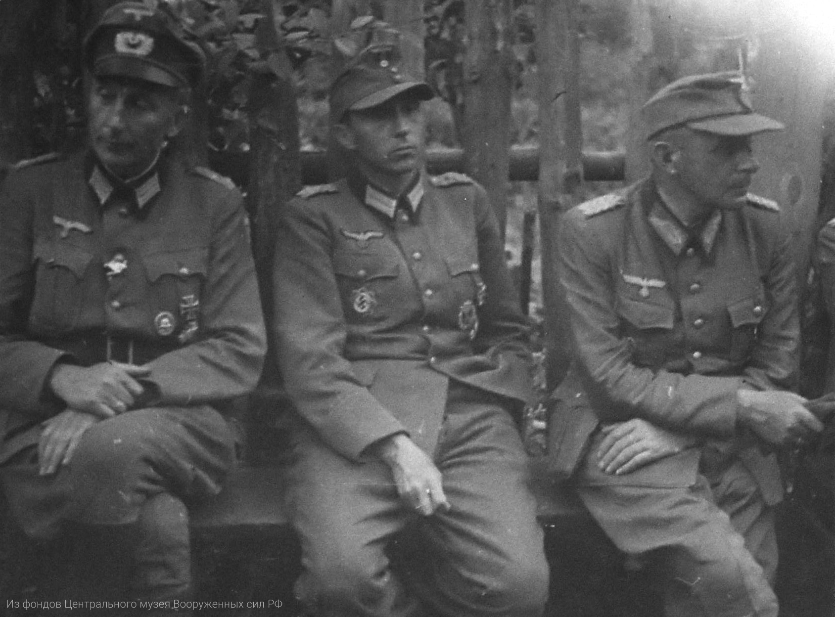 Пленные немецкие генералы